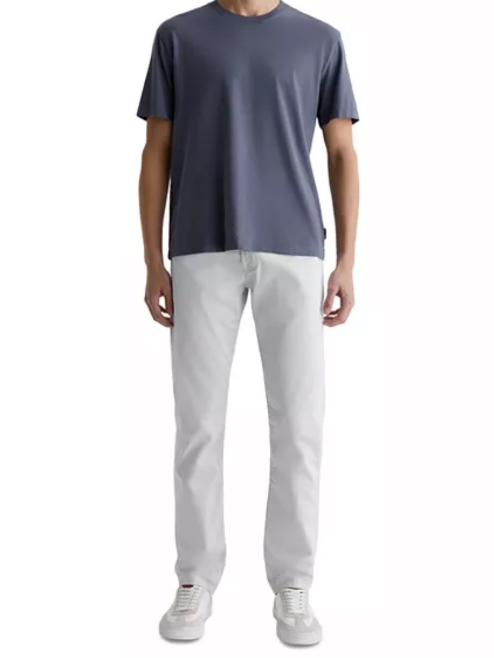 AG Adriano Goldschmied Everett Slim Straight TwillPants Light Gray Size 33 X 34